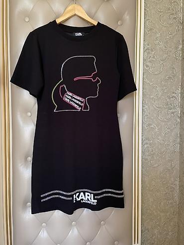 prsluk karl lagerfeld: Gündəlik don, Mini, Karl Lagerfeld, M — 1