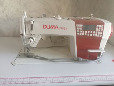 бу ноутбуков: Швейная машина DUMA 1968X с комбинированным бело-красным корпусом