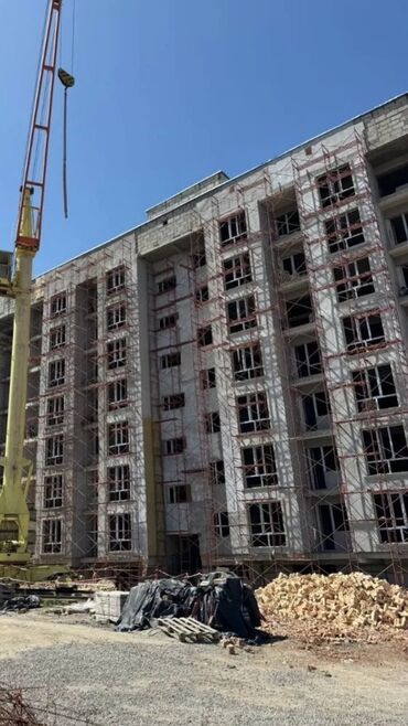 аренда кызыл кия: 2 комнаты, 72 м², Элитка, 4 этаж, ПСО (под самоотделку)