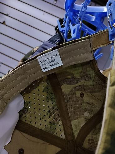 Женская одежда: Кепка, Бейсболка, Без логотипа, Козырек: Изогнутый, На липучке — 2