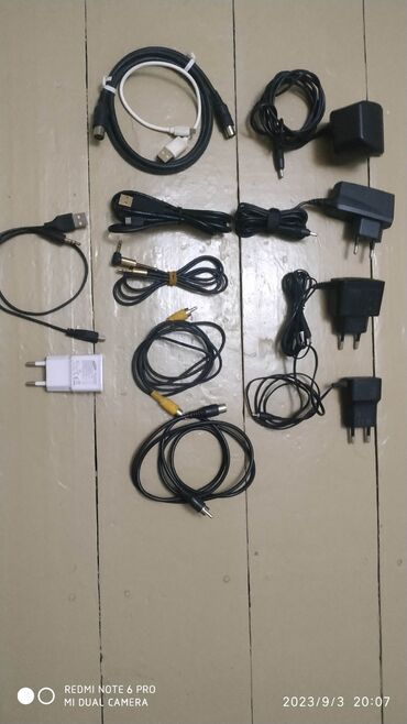 Audio və video kabellər: Nokia nazik ayfon ariginal Samsung Hofman adapteri tez yigan ve diger — 2