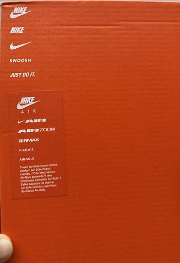 Айымдардын бут кийими: Кроссовкалар, 38, Nike, Жаңы, түсү - Ак — 6