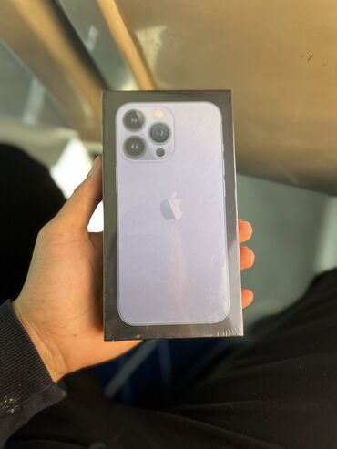 сколько стоит айфон 13 новый: IPhone 13 Pro, Колдонулган, 512 ГБ, Pacific Blue, Заряддоочу түзүлүш, Куту, 90 %
