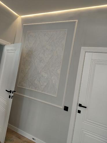 Ремонт под ключ: Кафз - Стены: декоративные панели и молдинги, акцентные карты с — 1