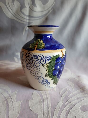 Ostali kućni dekor: Vazica nova dipinto amano,italijanska rucno oslikana iz 70ih. Vaza — 4