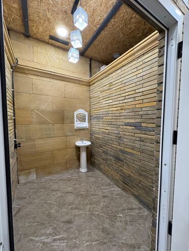 Digər salon, tibbi mebel: Gözəllik salonu üçün tam təchiz olunmuş geniş sahə - Interyer: Kərpic — 5