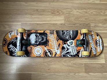 Skateboard – tam komplekt Idiyal Vezyetdedir Ev şəraitində saxlanılıb