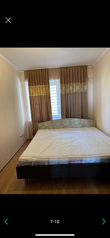 1 комнатная квартира ахунбаева: 3 комнаты, Риэлтор, Без подселения, С мебелью полностью