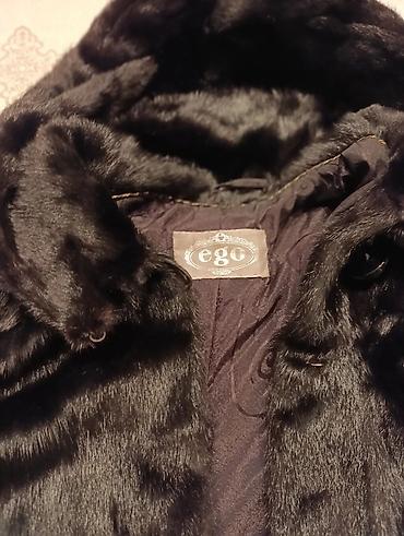 Шубы: Шуба, Норка, По колено, С капюшоном, 3XL — 13