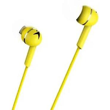 Slušalice: Genius HS-M300 žičane slušalice sa mikrofonom – žute - Ergonomski — 14