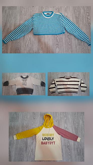 jumper: 12-14 yaş üçün. az geyinilib. yaxşı vəziyyətdədirlər. 1 dənəsi 5 man — 3