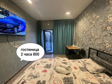 бишкек гостиница: 1 комната, Душевая кабина, Бронь, Бытовая техника