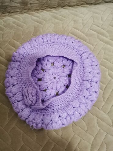 uzice new yorker: Beanie, For girls, color - Purple