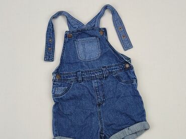 legginsy na lato: Dungarees, Lupilu, 9-12 months, condition - Very good
