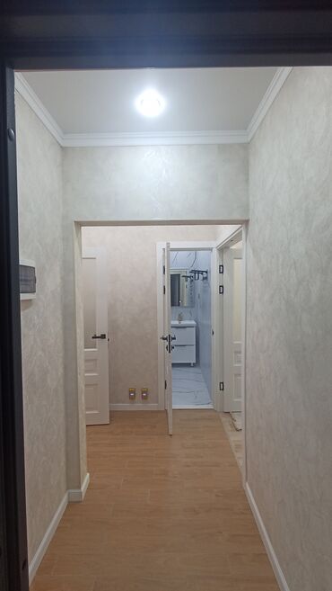 радиоузел ош базар квартиры: 1 комната, 54 м², 108 серия, 1 этаж, Дизайнерский ремонт