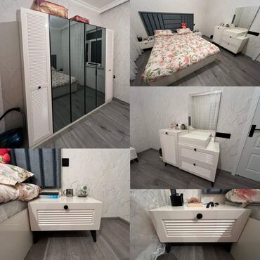 кровать двуспальная с матрасом: 2 təknəfərlik çarpayı, Dolab, Termo, Tumba
