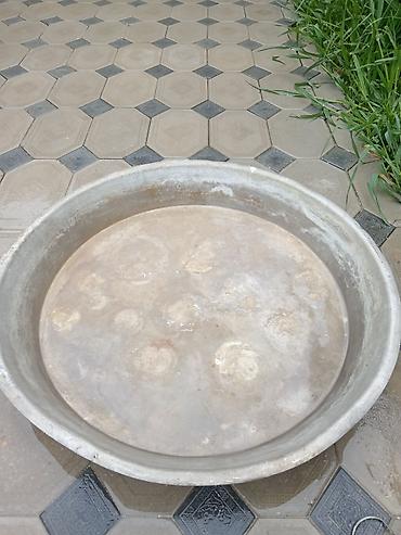 qumu: Böyük ölçülü alüminium təndir leğəni/şəni. - Material: qalın — 3
