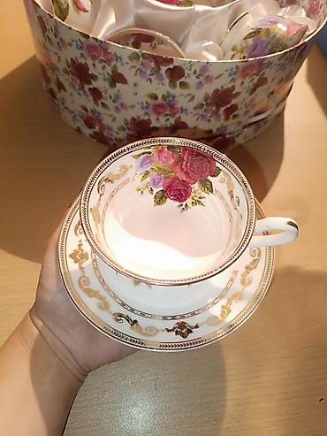 Qab-qacaq və mətbəx ləvazimatları: Çay dəsti, 6 nəfərlik — 2