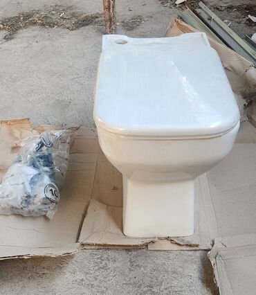 сантехник чистка канализации: Унитаз Напольный, Керамика, Новый