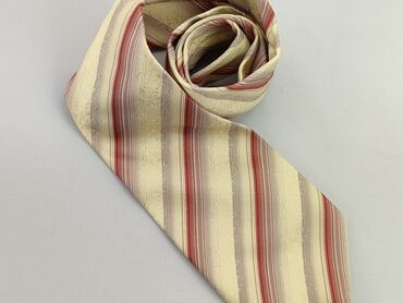 Krawaty i akcesoria: Krawat, kolor - Beżowy, stan - Idealny