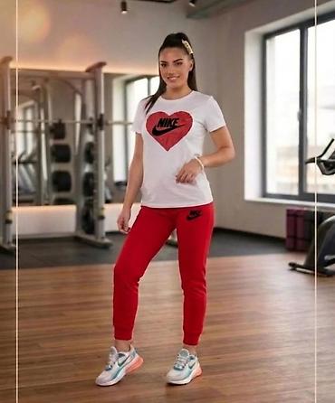 Gornji i donji deo: Ženski komplet trenirka + majica kratkih rukava S M L XL 2XL ➡️ 2,300 — 7
