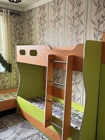 детская подставка: Детский мебельный комплект для детской комнаты - Двухъярусная кровать — 2