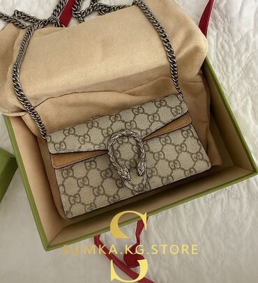 норковая шаль: Классическая сумка, Gucci, Женские, Новый