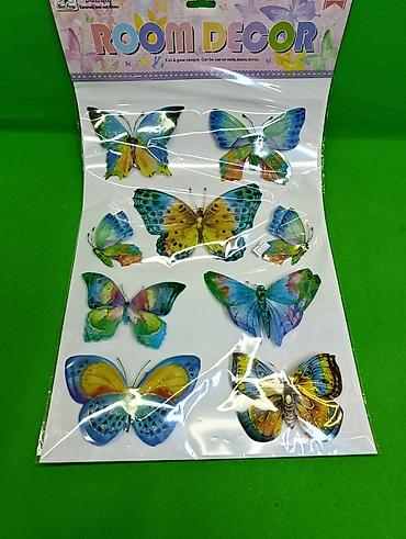 seed papilio: Бабочки наклейки для детского творчества в ассортименте🦋 Комплектация — 2