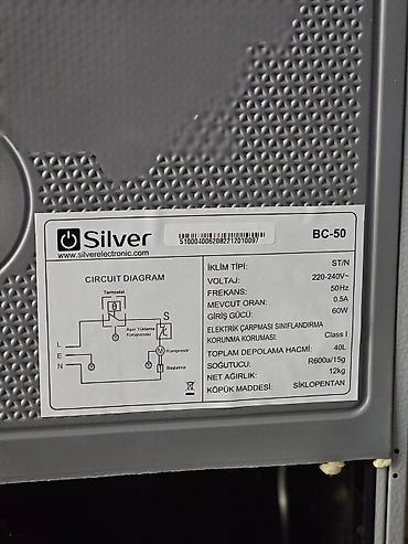 Soyuducular: Soyuducu mini soyuducu Silver Model: BC 50 Türk markasi İQLİM — 7