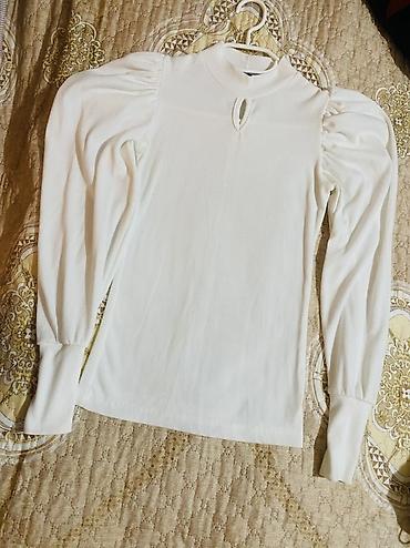 Dəstlər, kostyumlar: Qadın geyim dəsti – 4 məhsul 1) Boya fırçası effektli şalvar - Ağ — 12