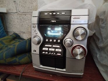 Динамики и колонки: Продаю недорого AIWA муз центр без колонок как усилитель есть AUX