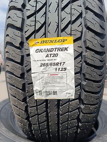 Dunlop Grandtrek AT20 avtomobil təkəri. - Ölçü: 26.565 R17 -