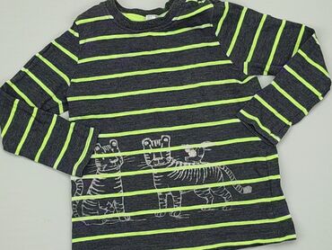 sukienka butelkowa zieleń asymetryczna: Bluzka, So cute, 1.5-2 lat, 86-92 cm, stan - Dobry