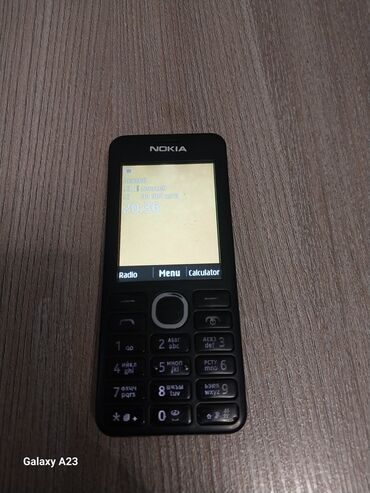 nokia 3810: Nokia 1, < 2 GB Memory Capacity, rəng - Qara, Düyməli, İki sim kartlı