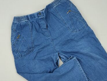cross jeans zakręt: Spodnie 3/4 damskie, rozmiar M