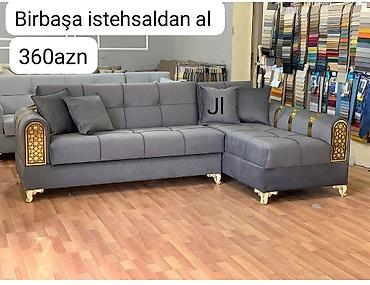 Künc divan – qaranlıq boz rəngdə, yumşaq parça üzlüklə. Klassik-modern lalafo.az -da Künc divan – qaranlıq boz rəngdə, yumşaq parça üzlüklə. Klassik-modern