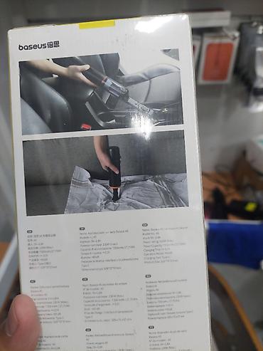cin bakcell: Baseus A5 Car Vacuum Cleaner – güclü portativ avtomobil tozsoranı — 2