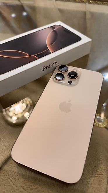 iphone 15 pro satilir: IPhone 16 Pro Max, 512 GB, Desert Titanium, Face ID — 1