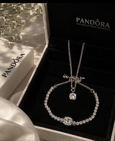 Набор украшений Pandora ✨ Элегантный комплект на каждый день Цепочка