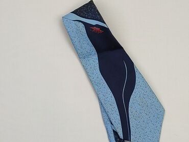 Krawaty i akcesoria: Krawat, kolor - Niebieski, stan - Zadowalający