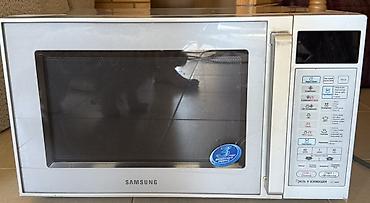 silver elektrikli soba: Samsung mikrodalğalı soba – model CE1160R zapcast ucun satilir — 1