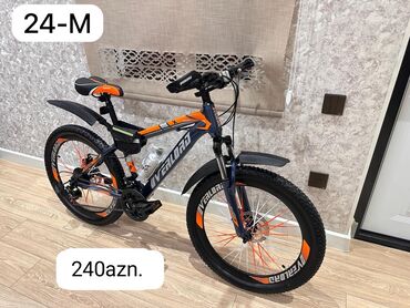 bisiklet: Двухколесные Детский велосипед Crolan, 24", скоростей: 18
