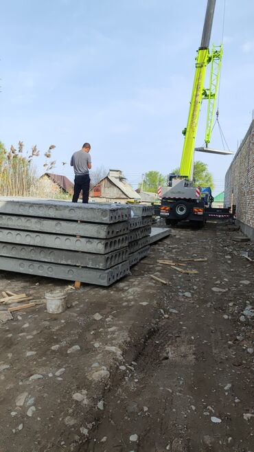 Пустотные плиты перекрытия: +замер +даставка+установка — 11