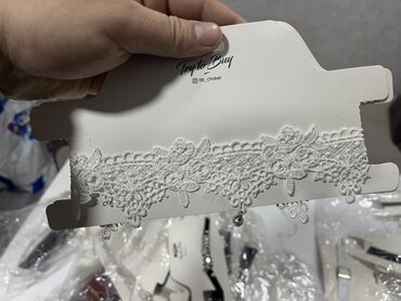 Bijuteriya dəstləri: Qadın aksesuarları seti – müxtəlif qolbaq və zəncirlər - Klassik inci — 14