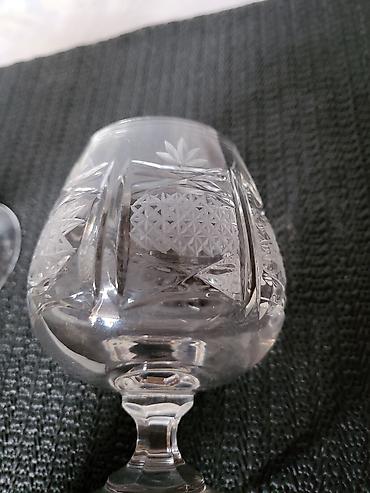 Čaše: Case kristal Zajecar za zestoko pice iz 70ih. Case su perfektne,sve — 9