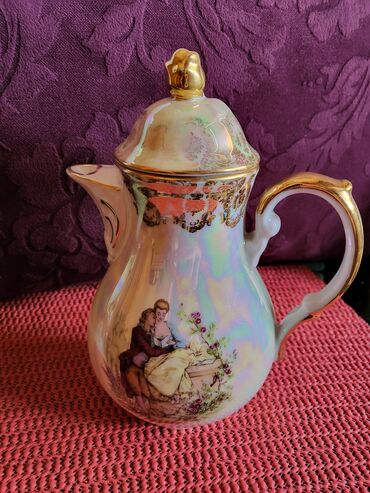 Čajnici: Bokal 1918g + Oscar Shaller Bavaria porcelan. Bokal je nov,pozlata na lalafo.rs — 3 Čajnici: Bokal 1918g + Oscar Shaller Bavaria porcelan. Bokal je nov,pozlata — 3