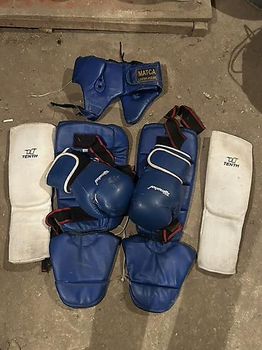 boks torba: Boks və döyüş idmanları üçün komplekt qoruyucu avadanlıq - Başlıq — 1