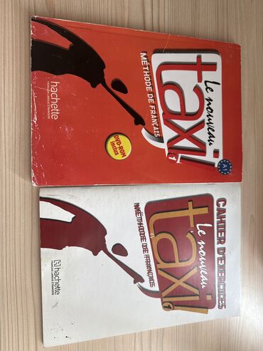 Tədris ədəbiyyatı: Taxi kitabı iş defterinnen bir yerde satılır.8 manata