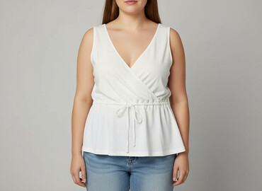 shein bluzki plus size: Sinsay, Топ жіночий, розмір XL