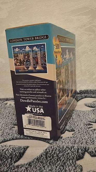 Oyuncaqlar: Dowdle Puzzles – “London Tower Bridge” 500 ədəd yeni full — 3